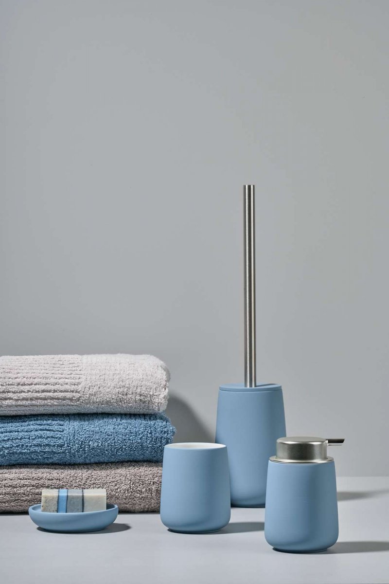 ZONE Denmark NOVA ONE Dozownik do Mydła - Niebieski Blue Fog