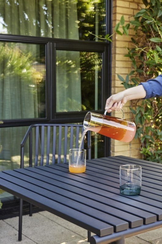 Hübsch KIOSK Szklanka do Napojów 380 ml / Zielona