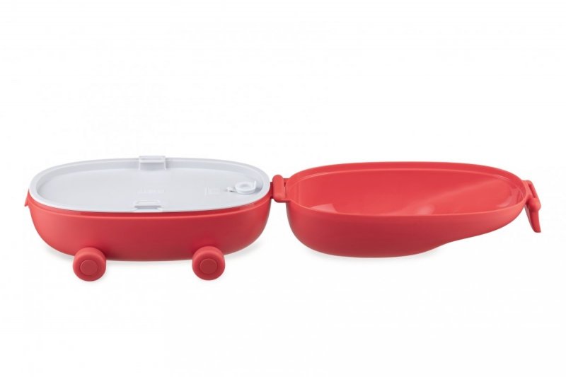 Alessi FOOD A PORTER Pojemnik na Przeskąski / Czerwony