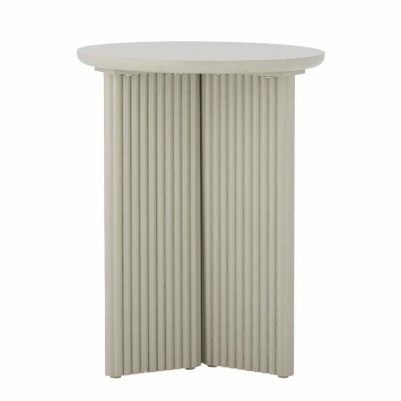 Stolik dekoracyjny Edith Bloomingville z okrągłym blatem