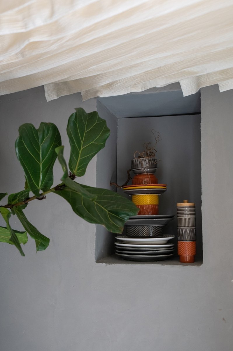 Sagaform COFFEE RETRO Miska 17 cm Szara