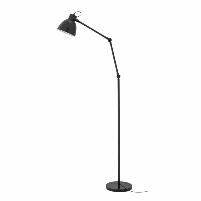 Bloomingville BARCA Industrialna Lampa Podłogowa 165 cm / Czarna
