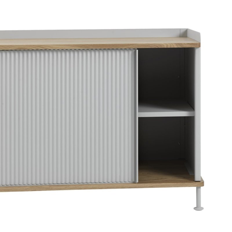 Muuto ENFOLD Komoda Wysoka 94 cm Zielona Dusty Green