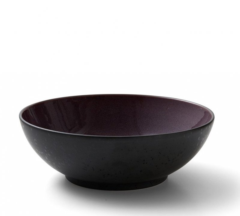  Bitz BLACK Miska do Sałaty 30 cm Czarna/ Fioletowy Środek