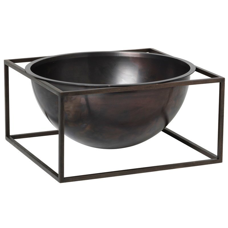by Lassen KUBUS Miska Niska 23 cm Oksydowana Miedź