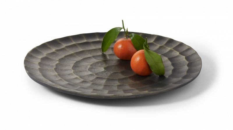 Philippi SUNSET Patera Dekoracyjna 42 cm w Odcieniu Antycznego Mosiądzu