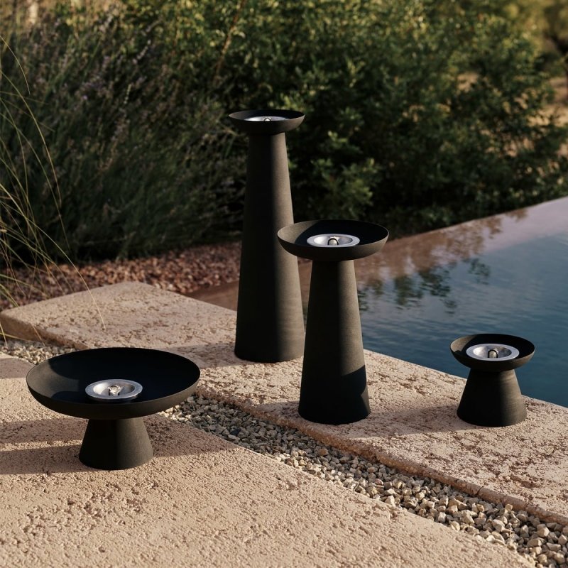 Menu MEIRA Lampa Oliwna / Pochodnia 13,5 cm Czarna