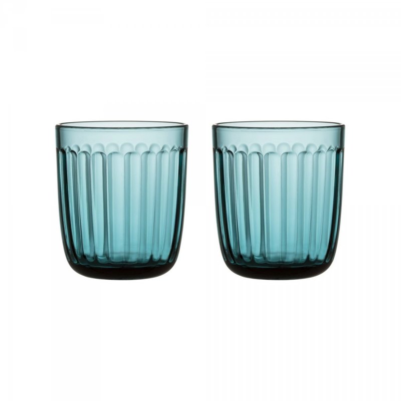 Iittala RAAMI Szklanki do Napojów 260 ml 2 Szt. Niebieskie