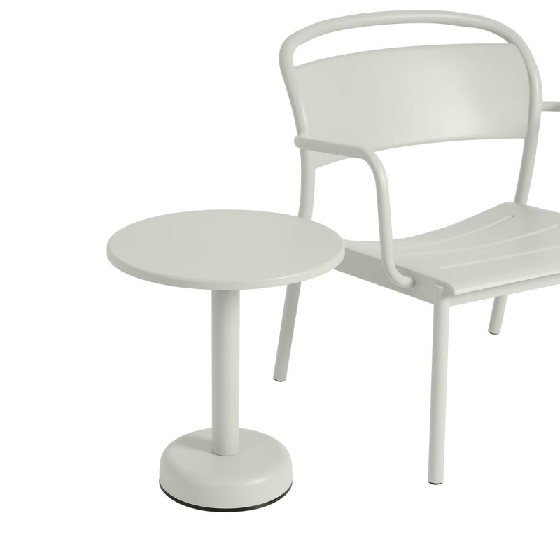Muuto LINEAR OUTDOOR Stalowy Stolik Kawowy Ogrodowy - Zewnętrzny / Ciemnozielony