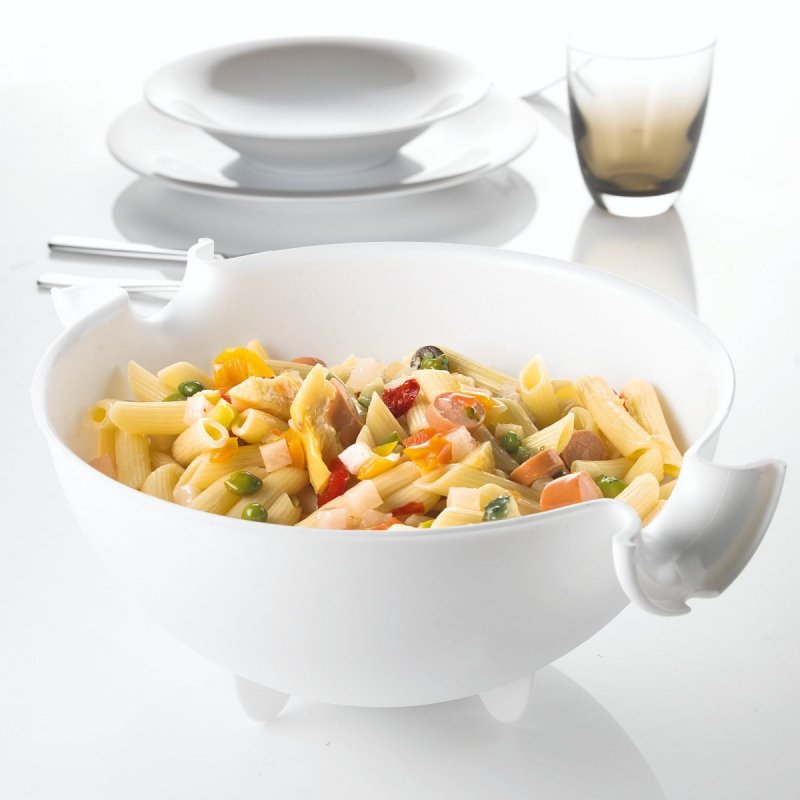 Guzzini ACTIVE DESIGN Durszlak z Miską / Szary