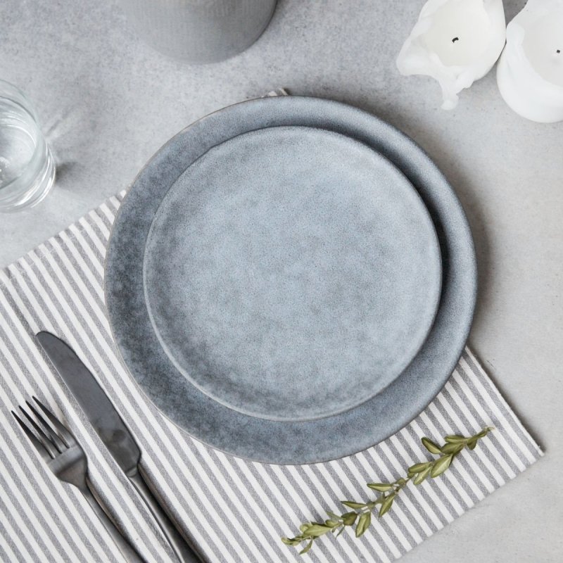 House Doctor GREY STONE Talerz Płaski 20,5 cm