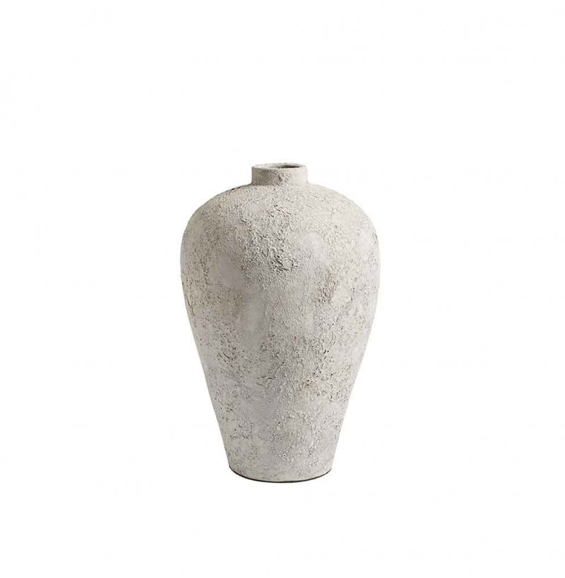 Muubs LUNA Wazon Dekoracyjny z Terakoty 60 cm / Szary