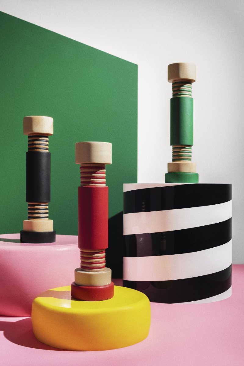 Alessi TWERGI Młynek do Przypraw 25,5 cm / Zielony