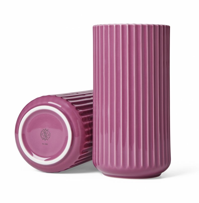 Lyngby Porcelain LYNGBY Wazon do Kwiatów 20,5 cm / Różowy
