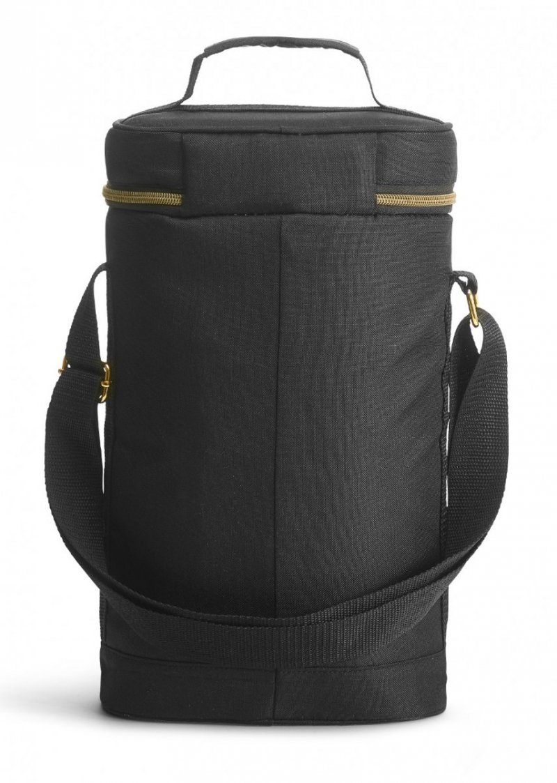 Sagaform OUTDOOR CITY Torba Termiczna na 2 Butelki - Czarna