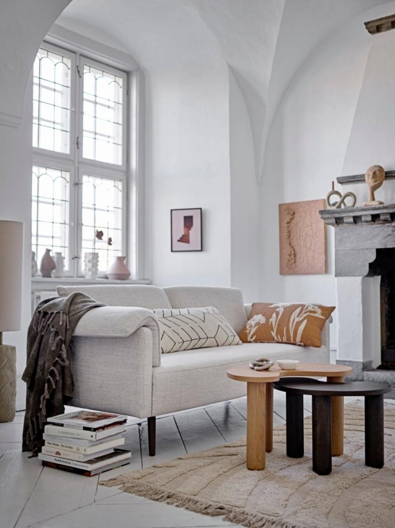 Bloomingville CACIA DECO Dekoracja / Drewniana Rzeźba Głowy