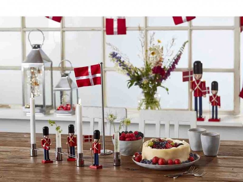 Scandinavia Design LINK Świecznik / Wazon 2w1 Srebrny