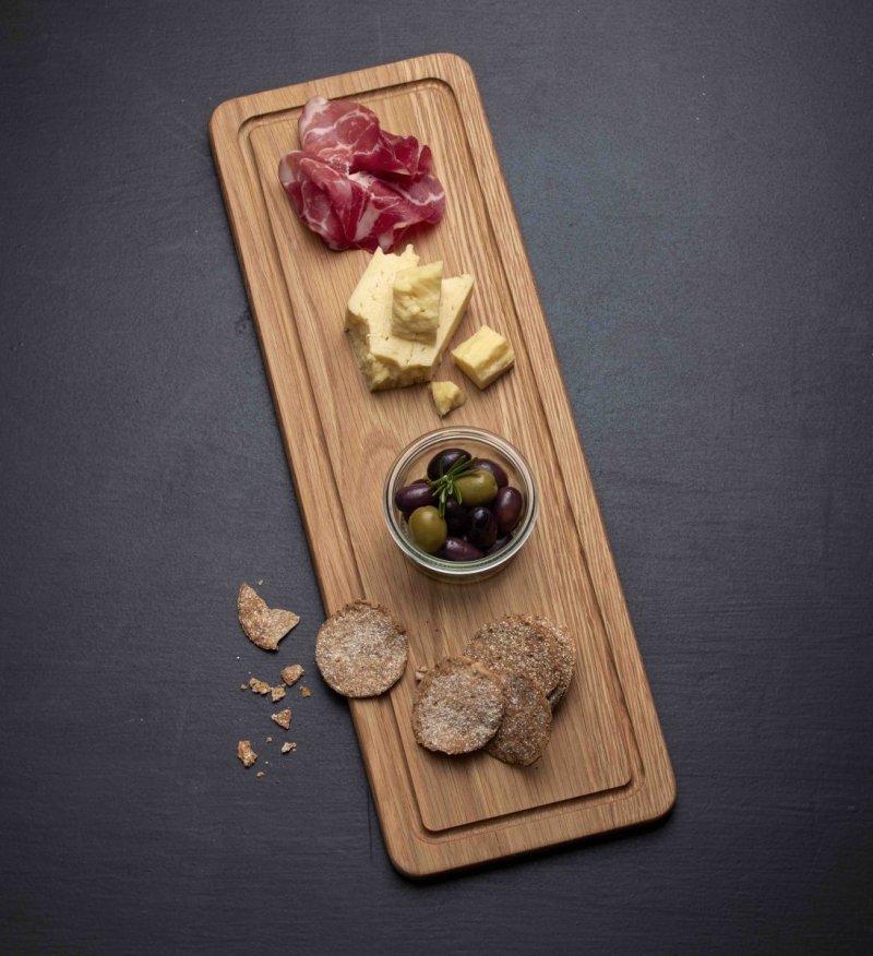 deska do krojenia dębowa 50 cm FSC