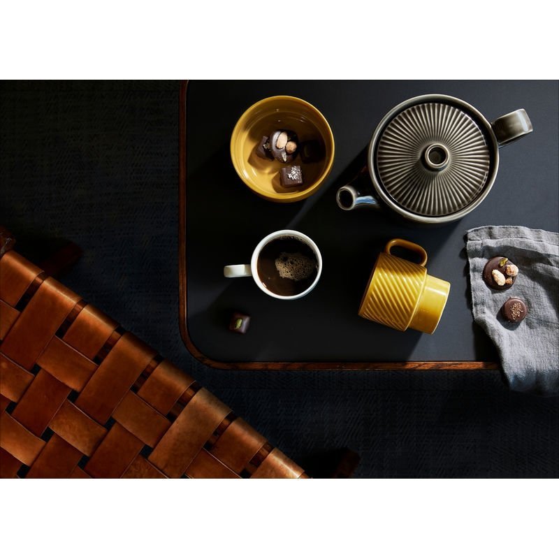 Sagaform COFFEE RETRO Filiżanki do Kawy Espresso 100 ml 4 Szt. Szare
