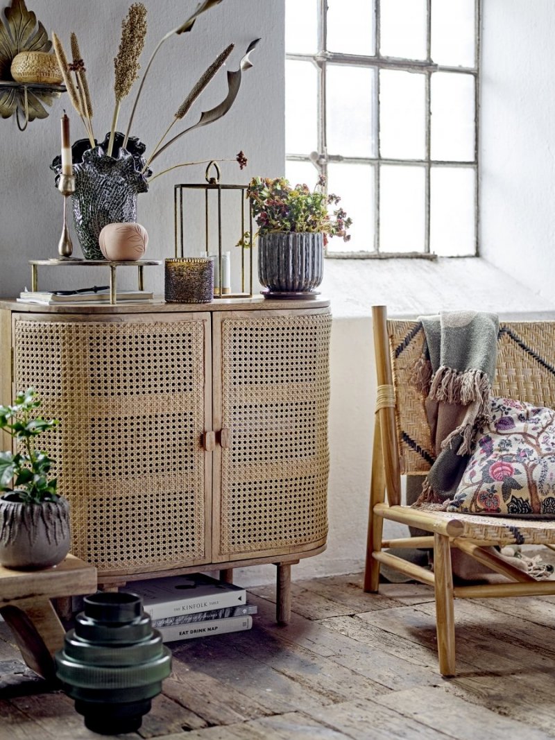 Bloomingville LENNOX Fotel z Drewna Tekowego