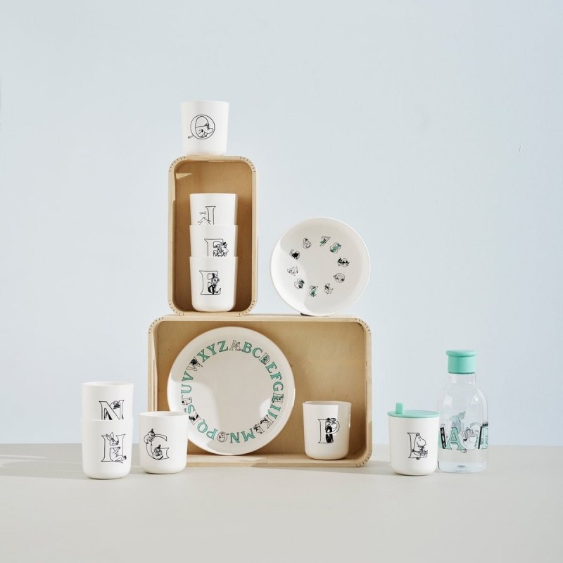 RIG-TIG by Stelton MOOMIN ABC Kubek dla Dzieci - Muminki - Litera E