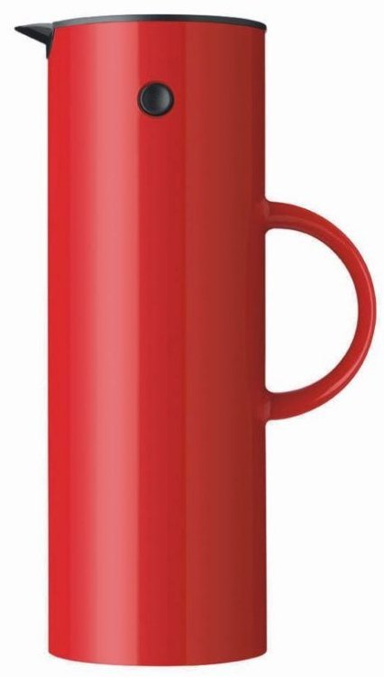 Stelton EM77 Termos Stołowy - Dzbanek Termiczny 1 l - Czerwony Jasny