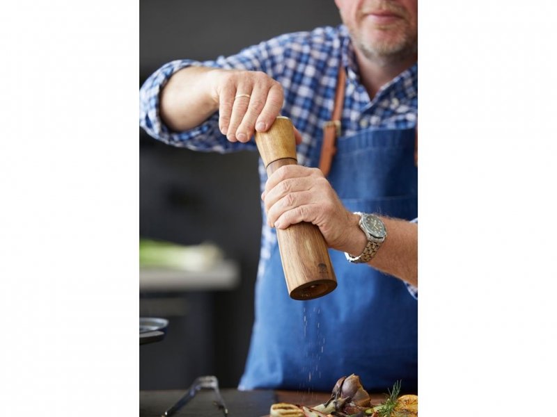 Holm KITCHEN Młynek do Pieprzu 25 cm z Drewna Akacji