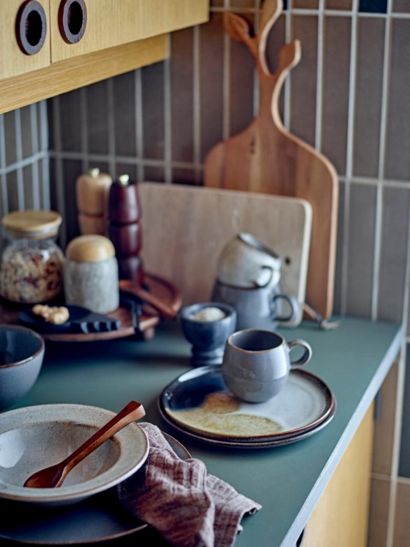 Bloomingville SANDRINE Kubek z Uchem 275 ml / Szary