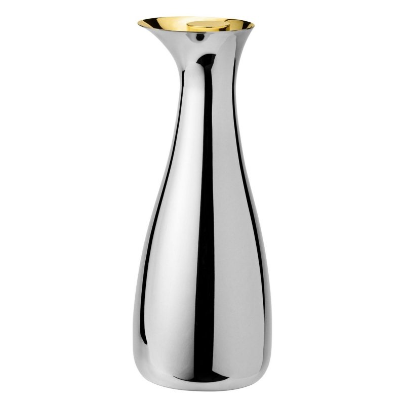 Stelton NORMAN FOSTER Stalowa Karafka - Dzbanek do Wody 1 l / Srebrna