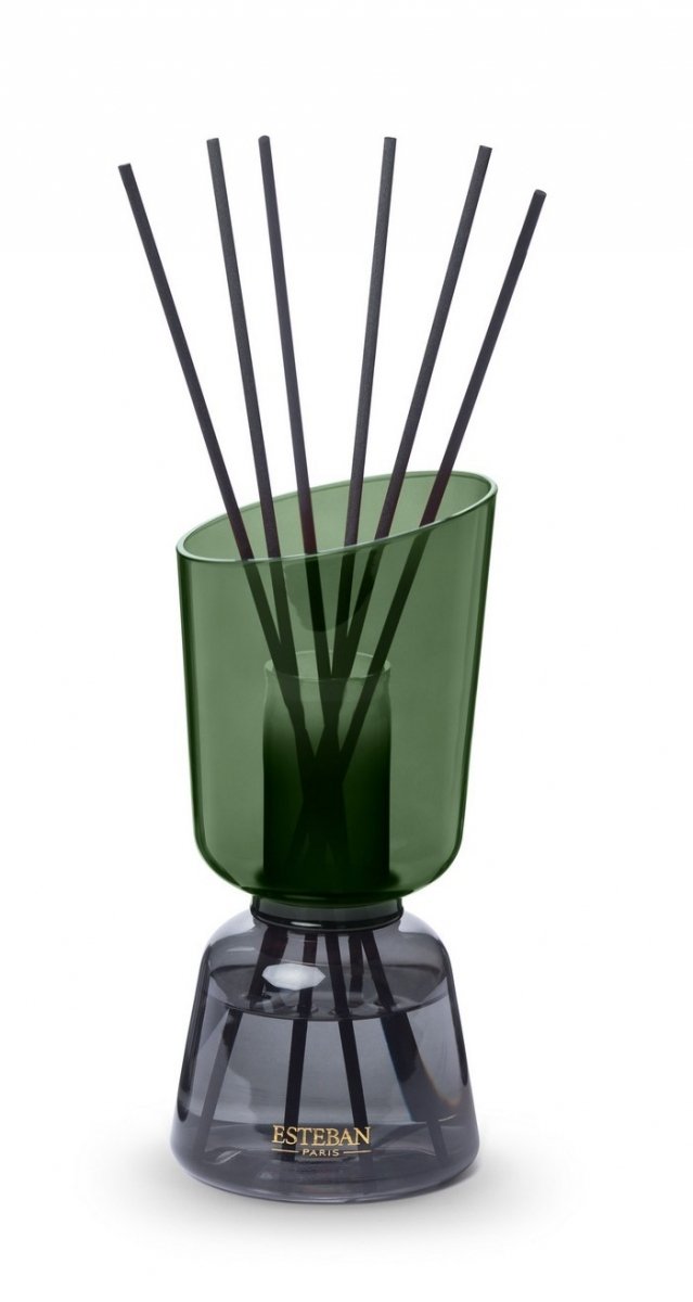 Esteban PARIS Szklany Dyfuzor Zapachowy z Patyczkami 250 ml ICONIC / Zapach Ambre