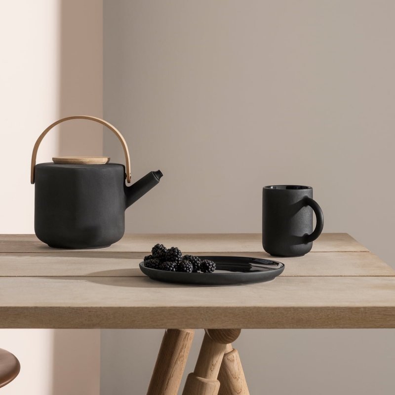 Stelton THEO Kubek 350 ml Czarny 2 Szt.