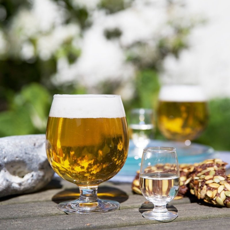 Holmegaard DET DANSKE Kieliszki do Wódki, Likieru 50 ml