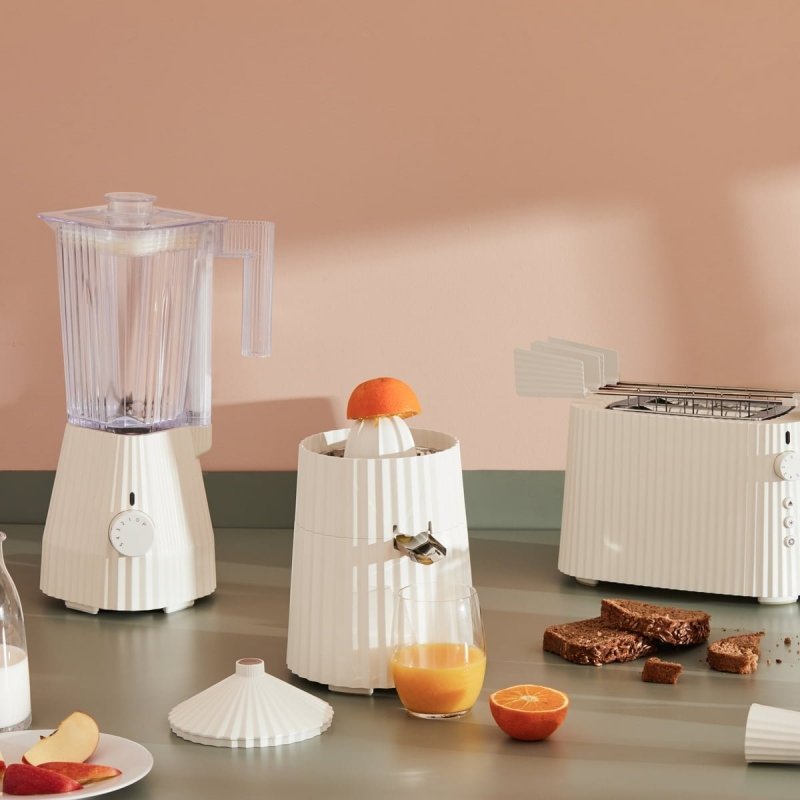 Alessi PLISSE Toster - Czerwony