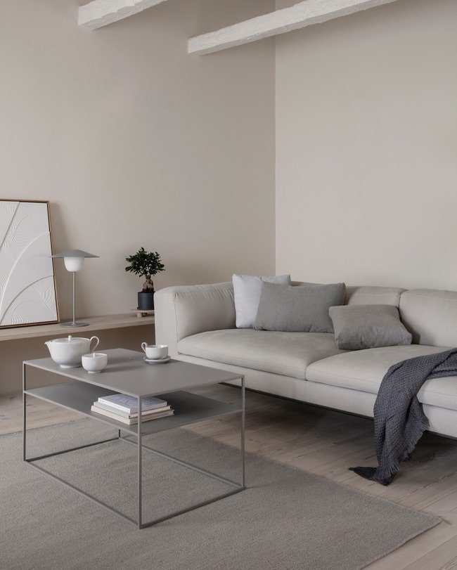 Blomus FERA Stolik Kawowy 90 cm Steel Gray