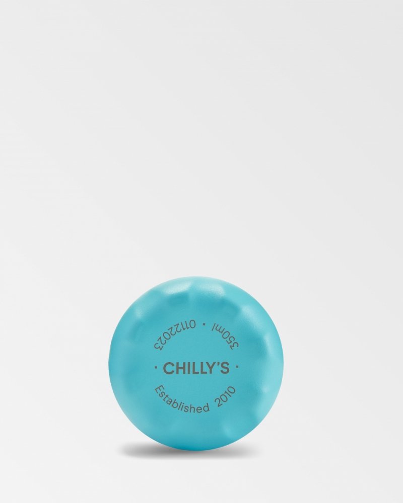 Chilly's ORIGINAL KIDS Stalowa Butelka do Wody dla Dzieci 350 ml / Niebieska Załoga