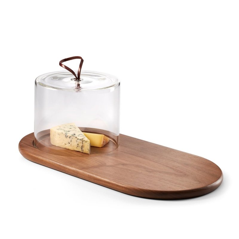 Philippi WALNUT Deska do Serów z Kloszem