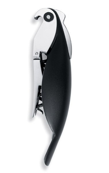 Alessi PARROT Korkociąg Somelierski / Czarny