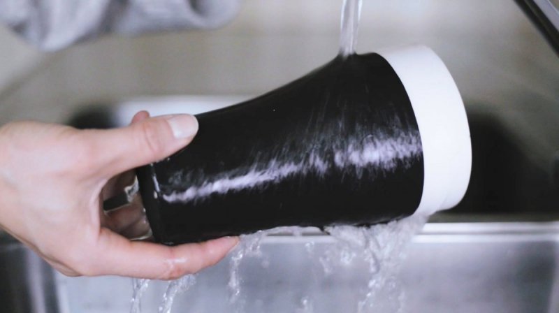 Magisso COOL-ID Kufle do Piwa z Chłodzącej Terakoty 500 ml 2 Szt. / Czarne