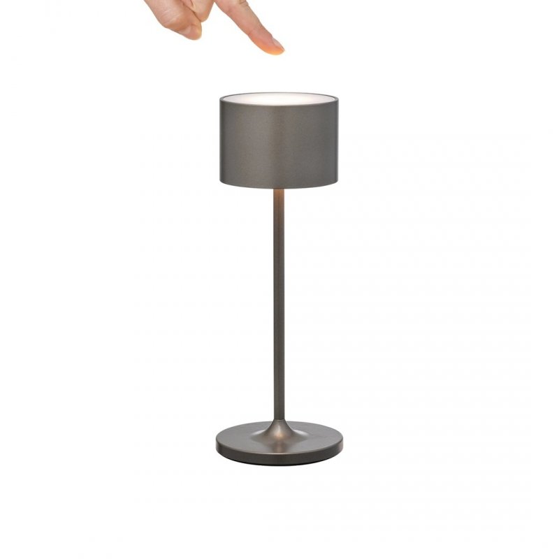 Blomus FAROL MINI Bezprzewodowa Lampa LED / Burned Metal