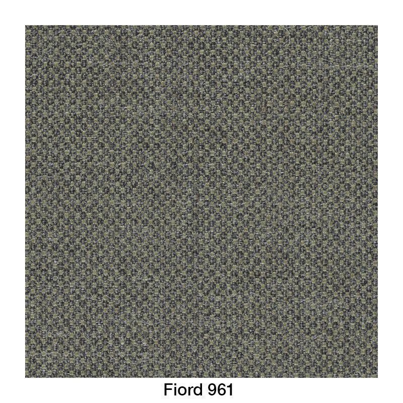 Muuto OUTLINE Sofa 2-Osobowa - Ciemnozielona - Tkanina Fiord 961 / Czarne Nogi