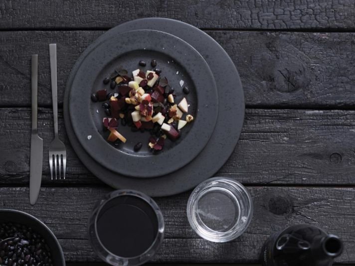 Bitz BLACK Miseczka Mini 7,5 cm Czarna 6 Szt.