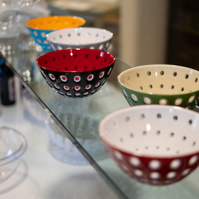 Guzzini LE MURRINE Miska 20 cm / Zielona