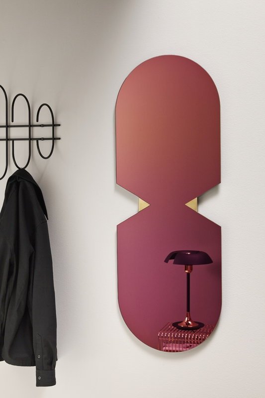 Aytm MOVEO Wieszak Ścienny 51 cm Srebrny 