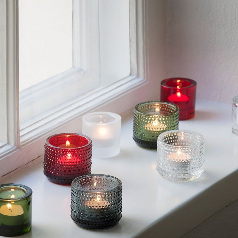 Iittala KASTEHELMI Świecznik Tealight / Beżowy