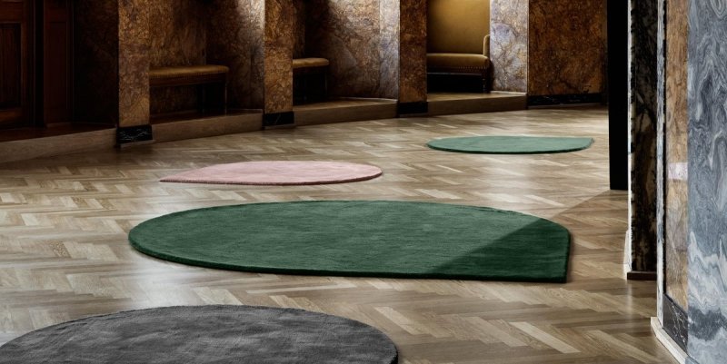 AYTM - STILLA Dywan 160x130 cm Szary