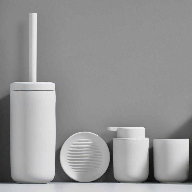 ZONE Denmark UME Kosz na Śmieci Łazienkowy 4 l Jasnoszary Soft Grey