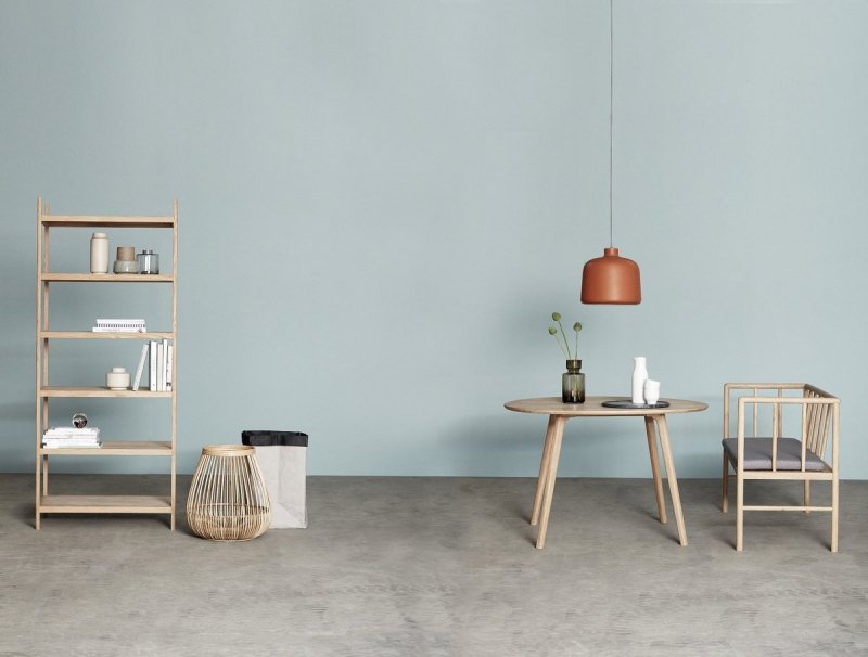 Hübsch OAK Regał Dębowy 190 cm