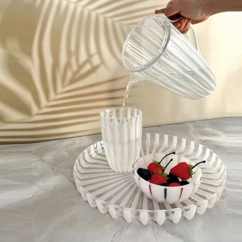 Guzzini DOLCEVITA Szklanki 470 ml z Tworzywa z Recyklingu - Zestaw 4 Szklanek / Żółty