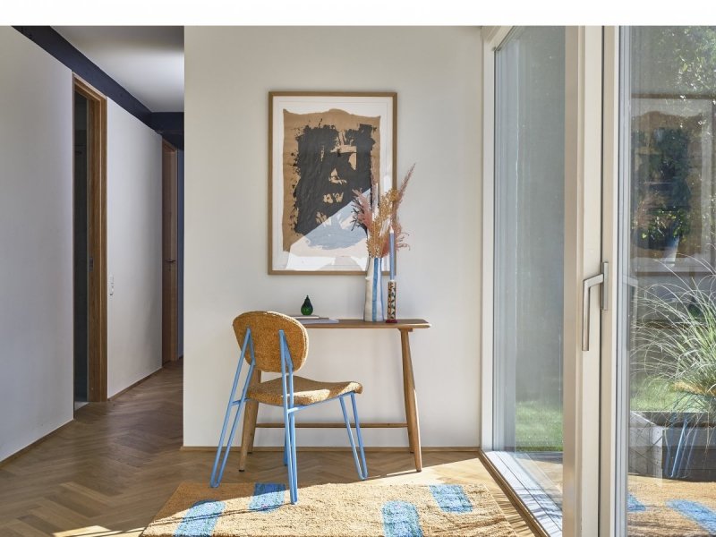 Villa Denmark STYLES Kolorowy Dywan 60x90 cm / Brązowo - Niebieski