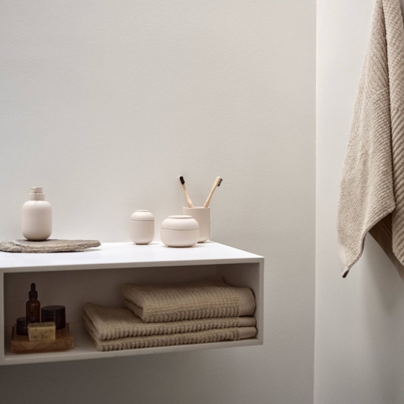 ZONE Denmark SENSU Pojemnik Łazienkowy 7,5 cm / Piaskowy